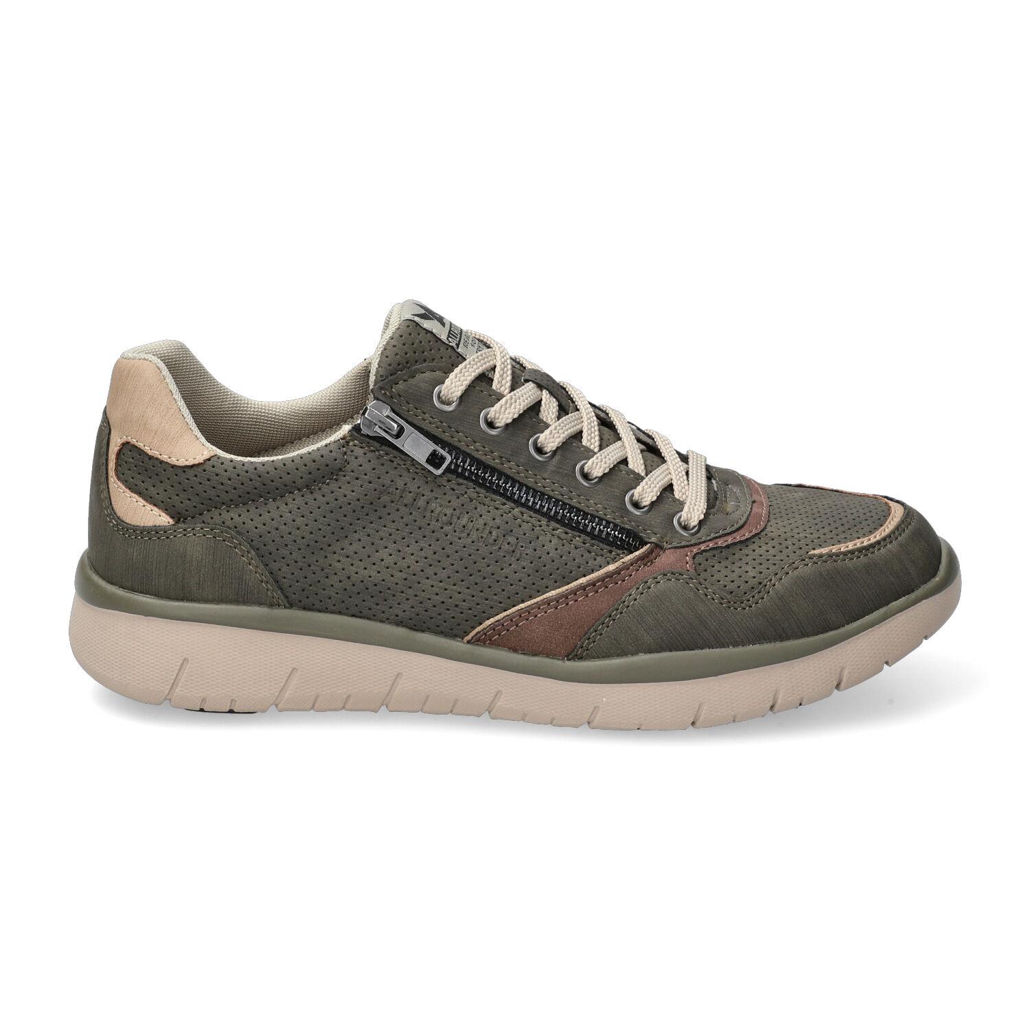 lacets homme modèle Majestro perf Vert olive - Mephisto